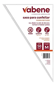 SACO DE CONFEITEIRO M 34X22CM C/50 UND