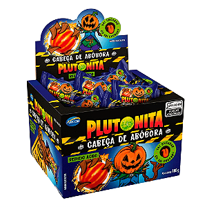 CHICLE PLUTONITA CABEÇA DE ABOBORA 180G C/40