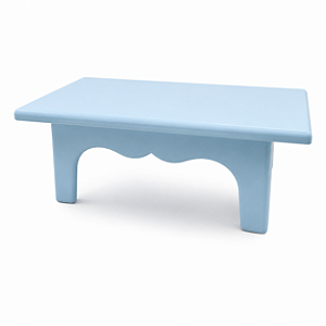 MESINHA DECORATIVA 20X14 AZUL BEBE UND