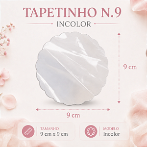 TAPETINHO N.9 INCOLOR C/100