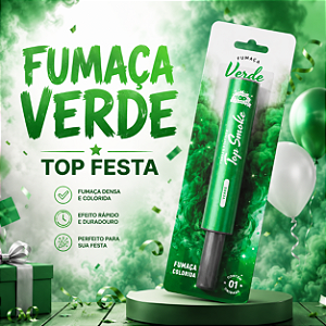 FUMAÇA COLORIDA VERDE