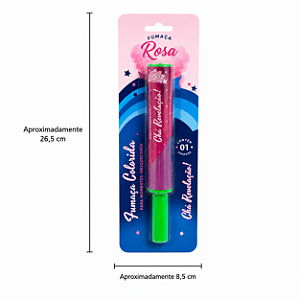 FUMAÇA CHA REVELACAO ROSA