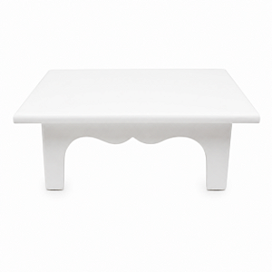 MESINHA PLÁSTICA DECORATIVA 20X14 BRANCA UND