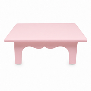 MESINHA PLÁSTICA DECORATIVA 20X14 ROSA BEBE UND