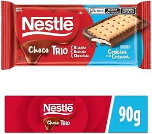 BOLACHA NESTLE CHOCOLATE COOKIES CREAM 90G
