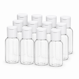FRASCO CILINDRICO COM TAMPA FLIP TOP BRANCA 30ML C/10 UNIDADES