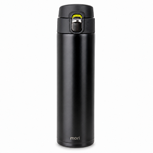 GARRAFA TERMICA INOX 500ML COR PRETA MORI