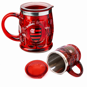 CANECA TERMICA FLAMENGO 500ML