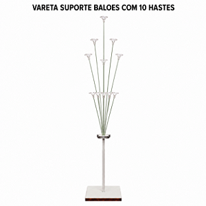VARETA SUPORTE BALOES COM 10 HASTES - 60402