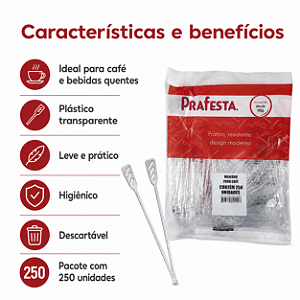 MEXEDOR CAFE PRA FESTA COM 250 UNIDADES