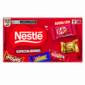 CAIXA BOMBOM NESTLE ESPECIALIDADES 220GR