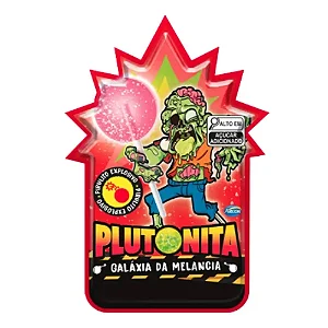 PIRULITO PLUTONITA EXPLODE NA BOCA MELANCIA 11G