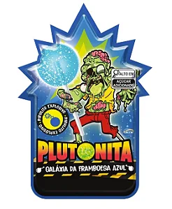 PIRULITO PLUTONITA EXPLODE NA BOCA FRAMBOESA 11G UND