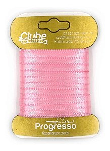 FITA CETIM DUPLO 310 ROSA BEBE 4MMX10MT