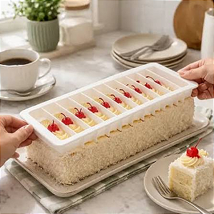MARCADOR 11 FATIAS PERFEITAS 30X10X2,5CM PLASTICO