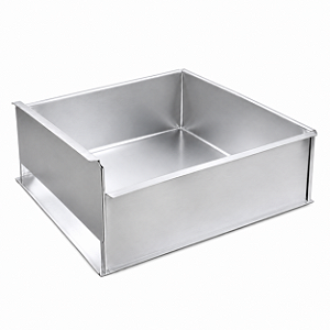 FORMA QUADRADA FRENTE REMOVIVEL PARA FESTIVAL DE FATIAS S/ TAMPA 30X30X10CM