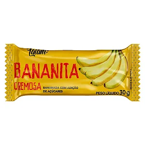 BANANITA CREMOSA COM AÇUCAR 30G UNIDADE