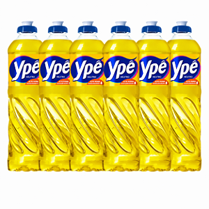 KIT 6 DETERGENTE LIQUIDO YPE NEUTRO 500ML