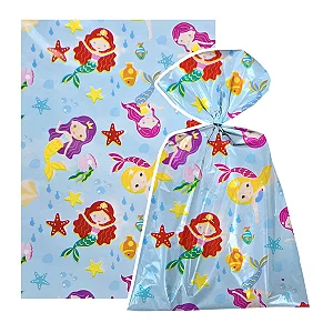 SACO PRESENTE 20X29 KIT SACO/LAÇO/CARTAO INFANTIL/BEBE SORTIDOS