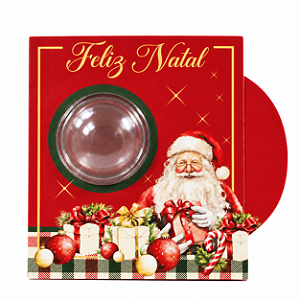 CARTAO COM BLISTER PARA 1 BOMBOM NATAL MEMORIES C/10 UNIDADE
