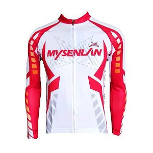 Camisa Roupa Ciclismo Bicicleta Mynsenlan ML Mod 20 Br/Vm