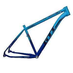 Quadro Bicicleta Bike MTB GTI Roma Alum Biocolor 29x15 AZ/AZ