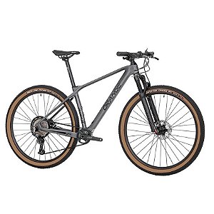 Bicicleta Black Orange Iridium Elite Carbon 29x17 Deore 12v