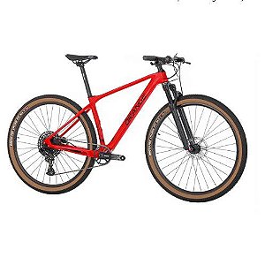Bicicleta Black Orange Iridium Comp Carbon 29x17 Sram Sx 12v