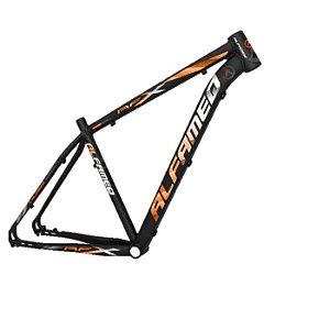Quadro Bicicleta Bike Mtb Alfameq AFX 29x21 Pto/Lar Brilho