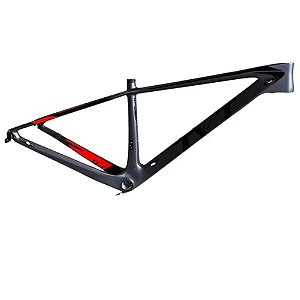 Quadro Bicicleta Bike Ciclismo MTB TYT Carbono 29x17 Pto/Vm