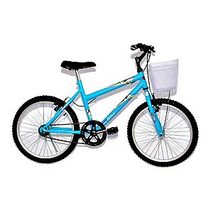 BICICLETA ARO 12- AZUL BEBÊ E ROSA - Ciclo Avenida