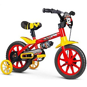 Bicicleta Ciclismo Infantil Criança Aro 12 Nathor Motor X