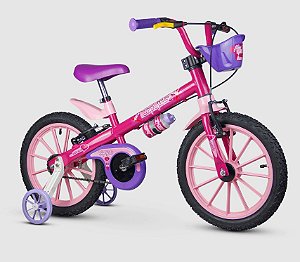 Bicicleta Ciclismo Infantil Nathor Aro 16 Top Girls Pk/Rs