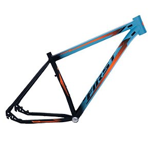 Quadro Bicicleta MTB First Shelby Platinium 29x19 AZ/PT BRL