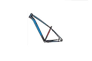 Quadro Bicicleta Bik Mtb Alfameq Tirreno Alum Pt/Az/Vm F T19