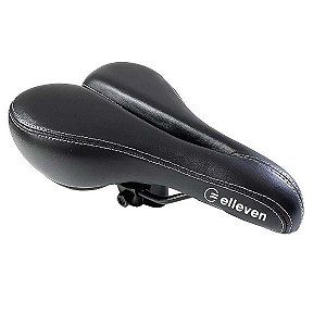 Selim Banco Bicicleta Bike Elleven City Vazado Preto
