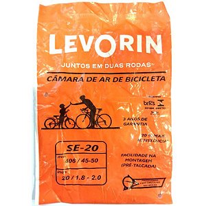 Câmara De Ar Bicicleta Bike Levorin 20x1.8/2.0 Americana