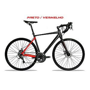 Bicicleta Ciclismo Bike Speed Redstone Python T52 16v Pt/Vm