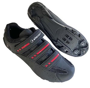 Sapatilha Calçado Bicicleta MTB Elleven 3 Correias 40Br