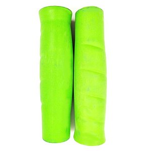 Manopla Luva Punho Bicicleta Bike AMR Confot Gel Verde