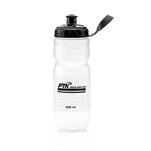 Caramanhola Garrafa Squeeze Ptk Boca Larga 650Ml Natural