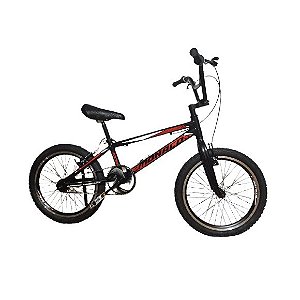 Bicicleta Infantil Aro 20 Monaco Ride Bmx Alum Pto/Vermelho