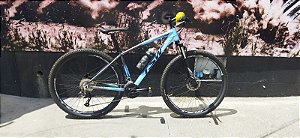 Bicicleta Bike Tsw Hunch Plus 29x17 Cinza/Azul Seminova