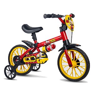 Bicicleta Bike Infantil Criança Nathor Aro 12 Mickey Mouse