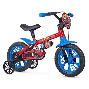 Bicicleta Bike Infantil Criança Nathor Aro 12 Spider Man