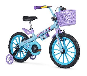 Bicicleta Bike Infantil Criança Kids Nathor Aro 16 Frozen