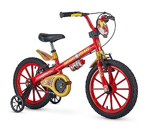 Bicicleta Bike Infantil Criança Nathor Aro 16 Homem De Ferro