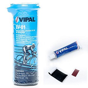 Kit Remendo Reparo Câmara Ar Pneu Bicicleta Bike Vipal Ev-01