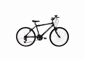 Bicicleta Bike Urbana Cairu Flash  Aro 26 21v Masculina PT