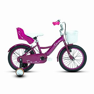 Bicicleta Bike Infantil Kids Tsw Posh Aro 16 Violeta
